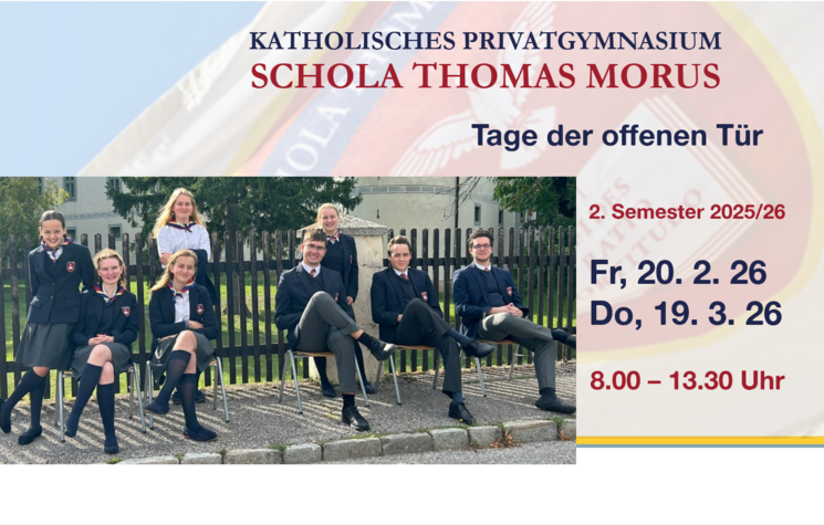 Tage der offenen Tür im 2. Semester 2025 / 26