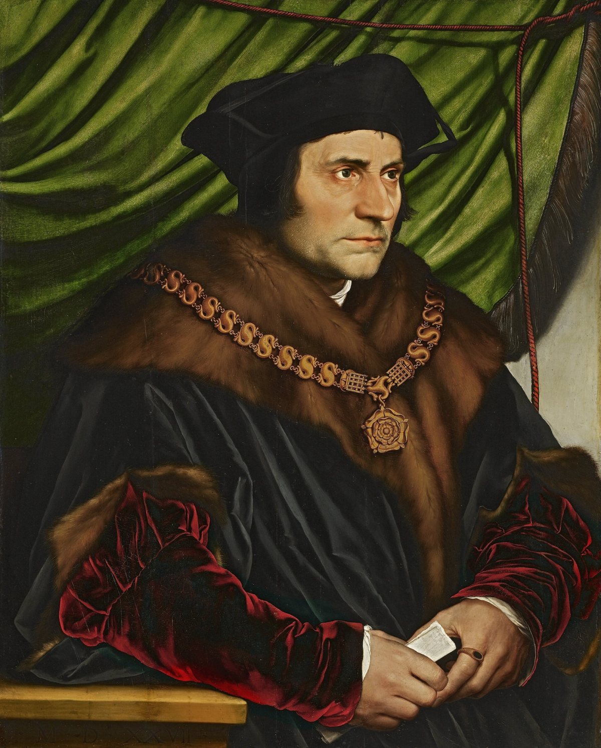 Thomas Morus, Gemälde von Hans Holbein d. J. (1527)